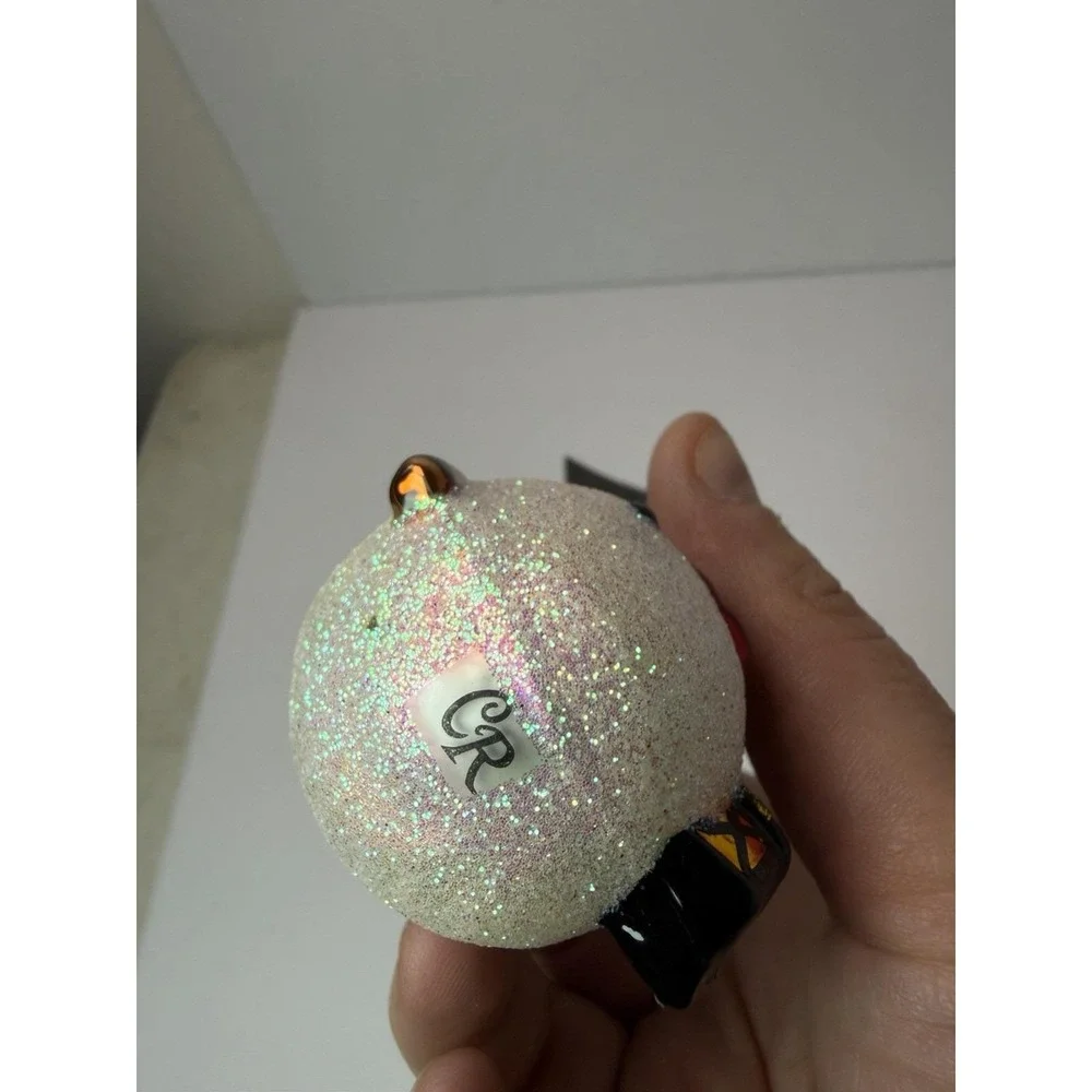 Christopher Radko Sno Glo Stroll Gem 1016204 Snowman Holding Broom